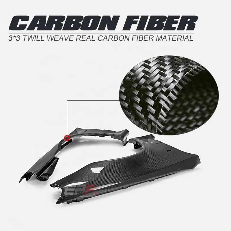 

suitable for High Quality Carbon Fiber Front Fender for NISSAN SKYLINE R34 GTR GTT ZT Type New Arrival Car Body Kit