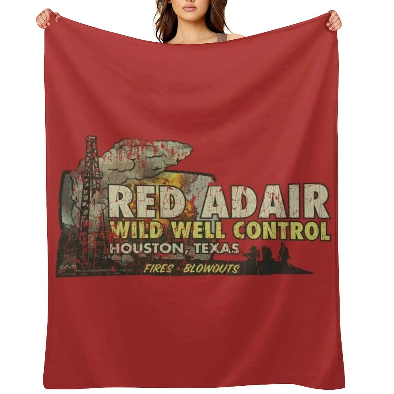 

Red Adair Wild Well Control 1959 Throw Blanket Summer funny gift christmas decoration Luxury Thicken Blankets