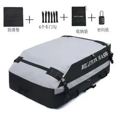 Pvc waterproof sunscreen car roof luggage small medium and large capacity travel bag