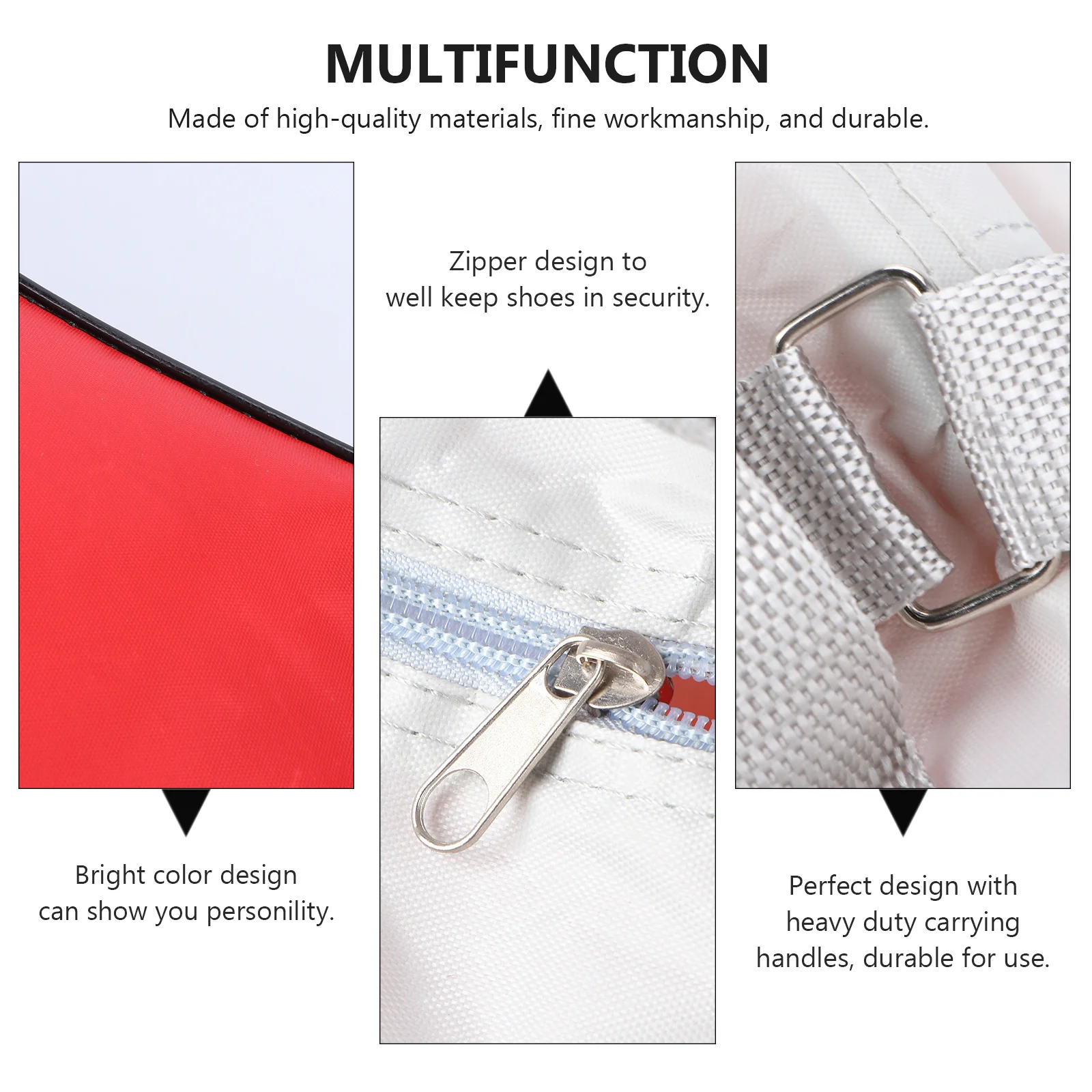 2 قطعة حقيبة تزلج تصميم كتف واحد حقيبة تزلج دوارة شديدة التحمل مع مقابض حمل تخزين مقاوم للماء لأحذية التزلج