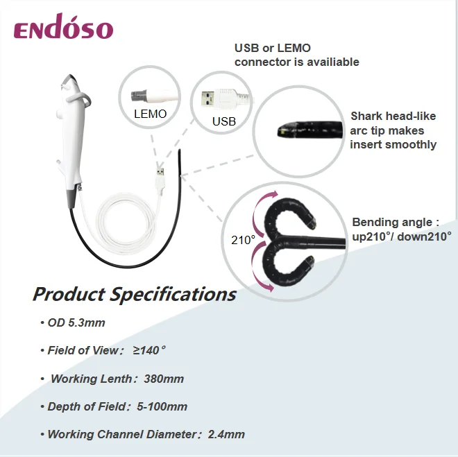 Disinfected Medical Material Disposable Urology Cystoscope Set with Factory Price