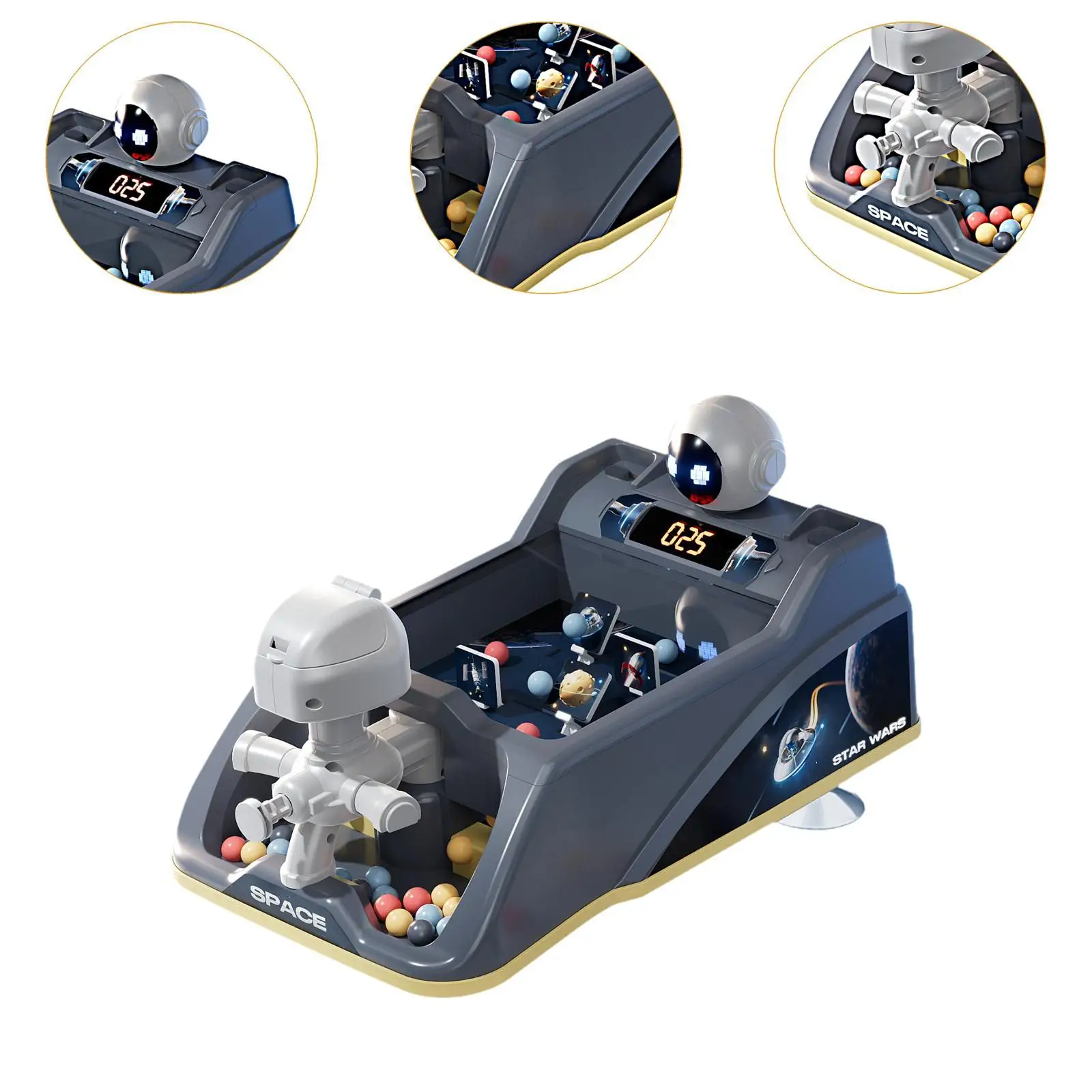 Juego de Pinball para niños, juego de mesa multifunción, regalos de cumpleaños, juego interactivo portátil, rompecabezas educativo, desafío para niños