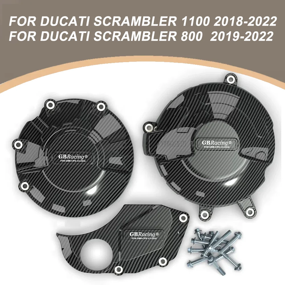 

Защитная крышка двигателя мотоцикла для Ducati Scrambler 800 1100 2018 2019 2020 2021 2022, защитный аксессуар для украшения