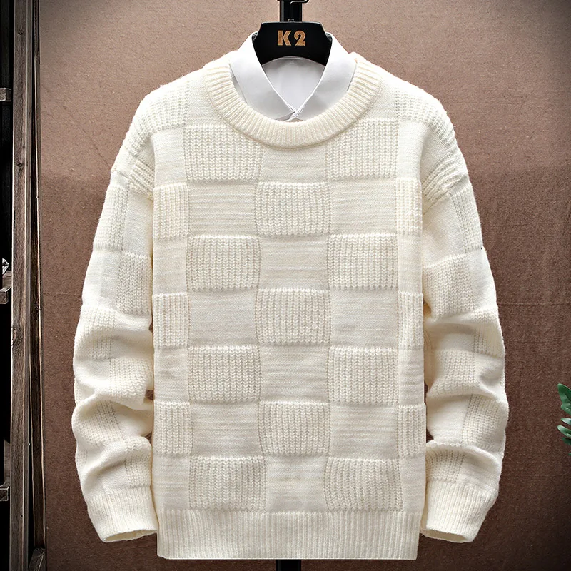 Мягкий новый весенне-осенний свитер с круглым вырезом, легкий базовый пуловер для женщин и мужчин, модная рубашка, повседневная однотонная повседневная толстовка