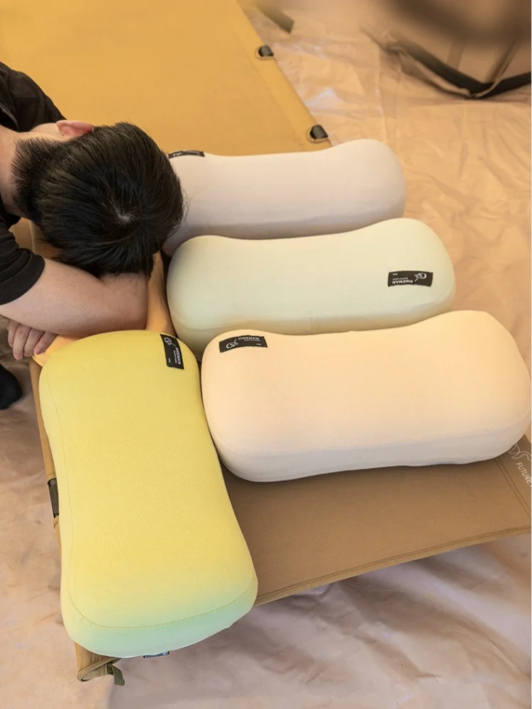 Memory Foam Pillow Outdoor Camping Travel Cervical Pillow Portable Lunch Break Pillow Slow Rebound Memory Pillow - view 3