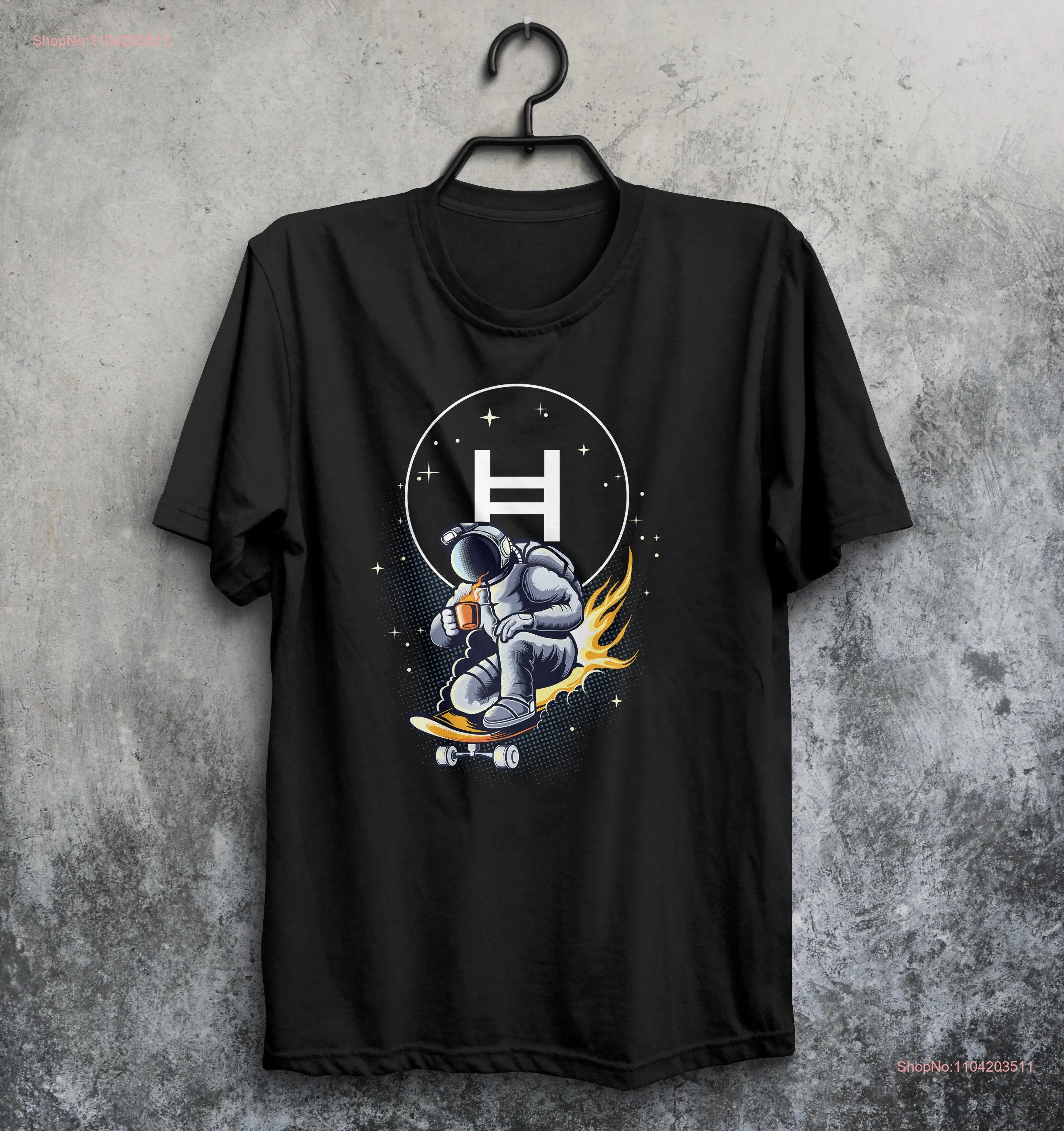 Hedera Crypto T Shirt Hashgraph Coin Token long or short sleeves