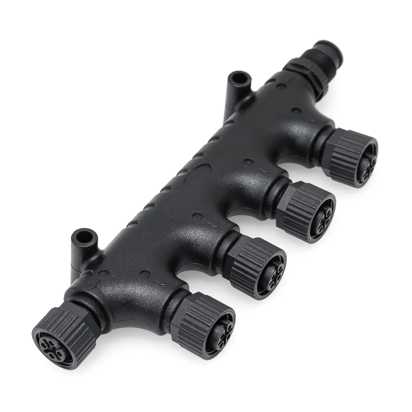 NMEA2000 ขั้วต่อเรือ 6 พอร์ต แบบตัวที สำหรับใช้งานทางทะเล ยอร์ช ขั้วต่อกันน้ำสำหรับใช้งานกลางแจ้ง