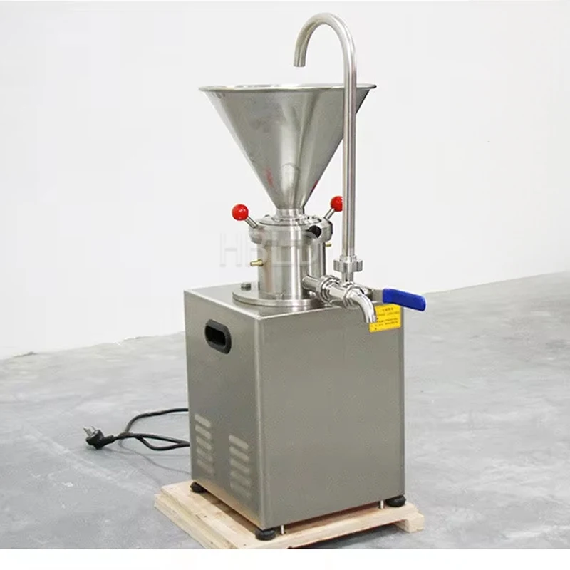 Molinillo eléctrico de pasta de sésamo, máquina para hacer mantequilla de maní, molinillo coloide de salsa comercial