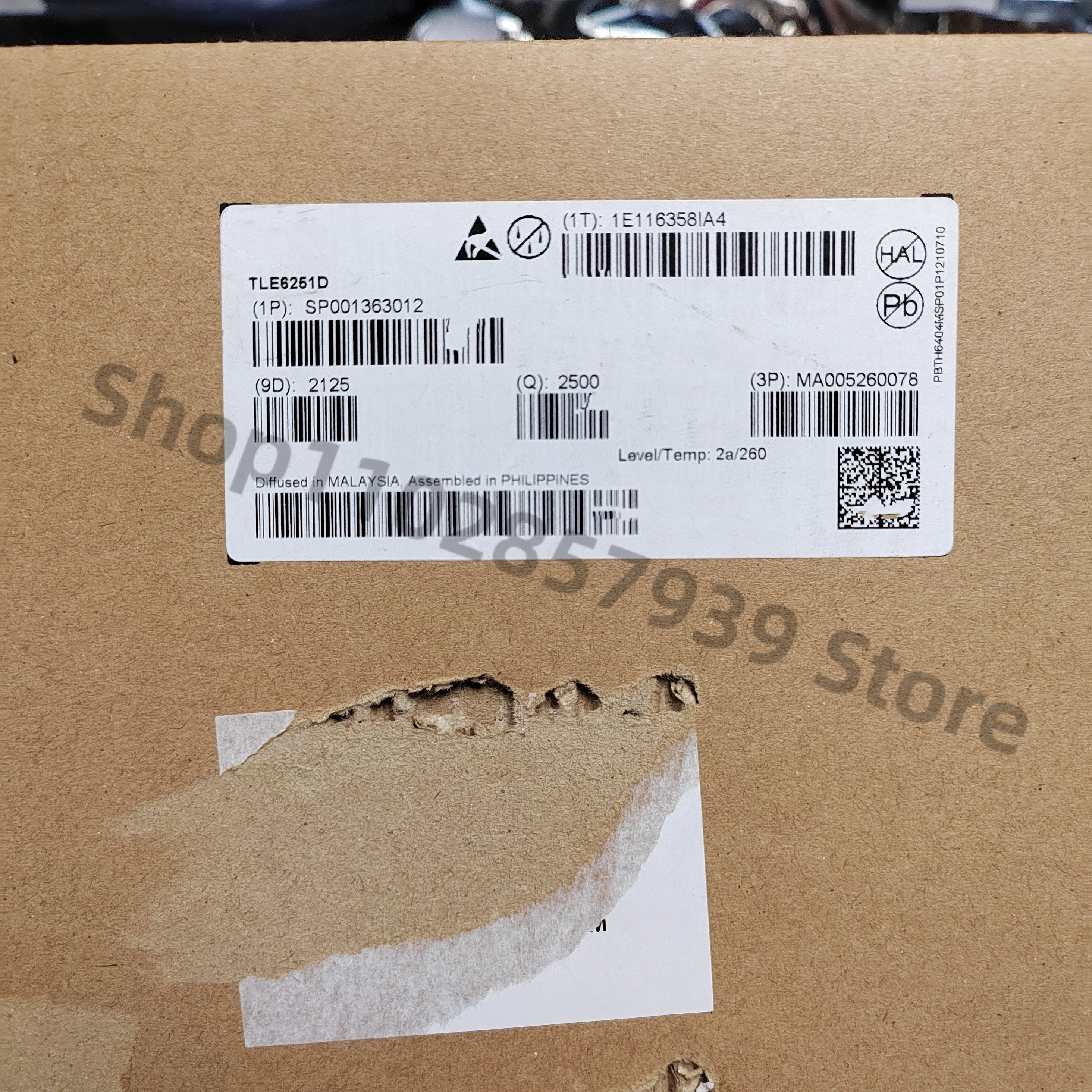 10 PÇS/LOTE TLE6251D 6251D SOP8 Original PODE transceptor