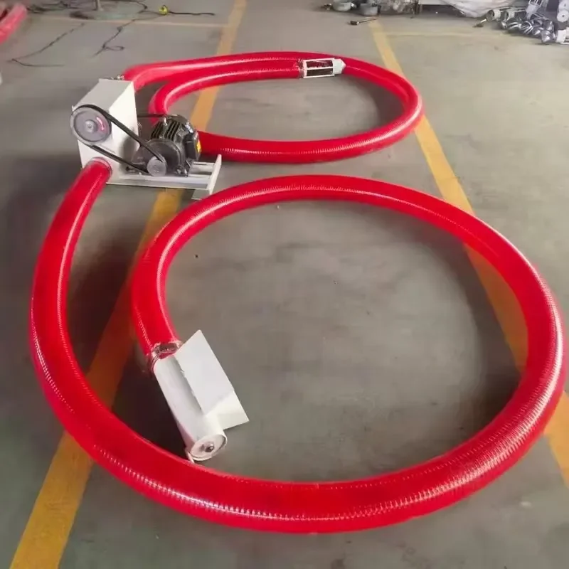 Popular Flexible Auger Conveyor Agriculture Vacuum Pump Rice Husk Grain for Wheat Corn