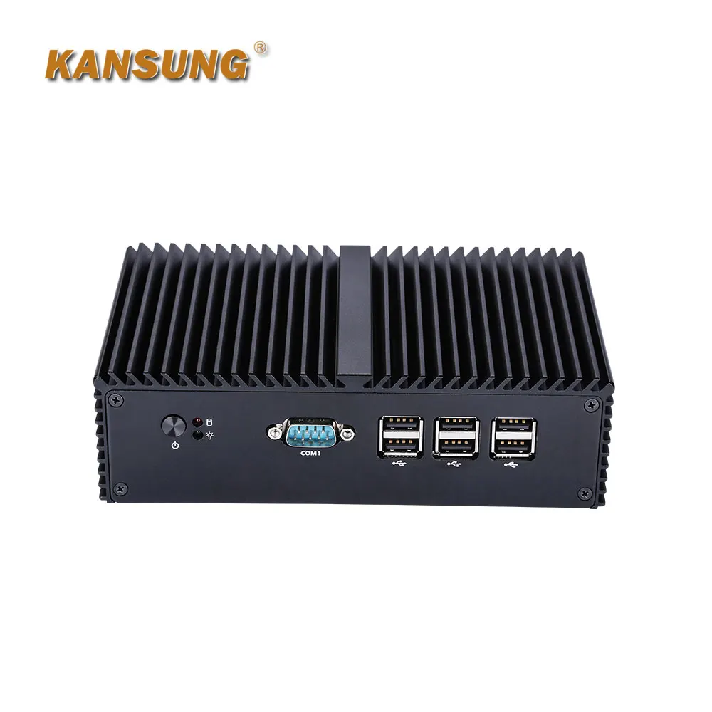 Barebone Mini Industriële PC Intel J1900 N2930 2 Lan 8 USB COM VGA HD Desktop Computer K190SE Persoonlijke Micro X86 PC