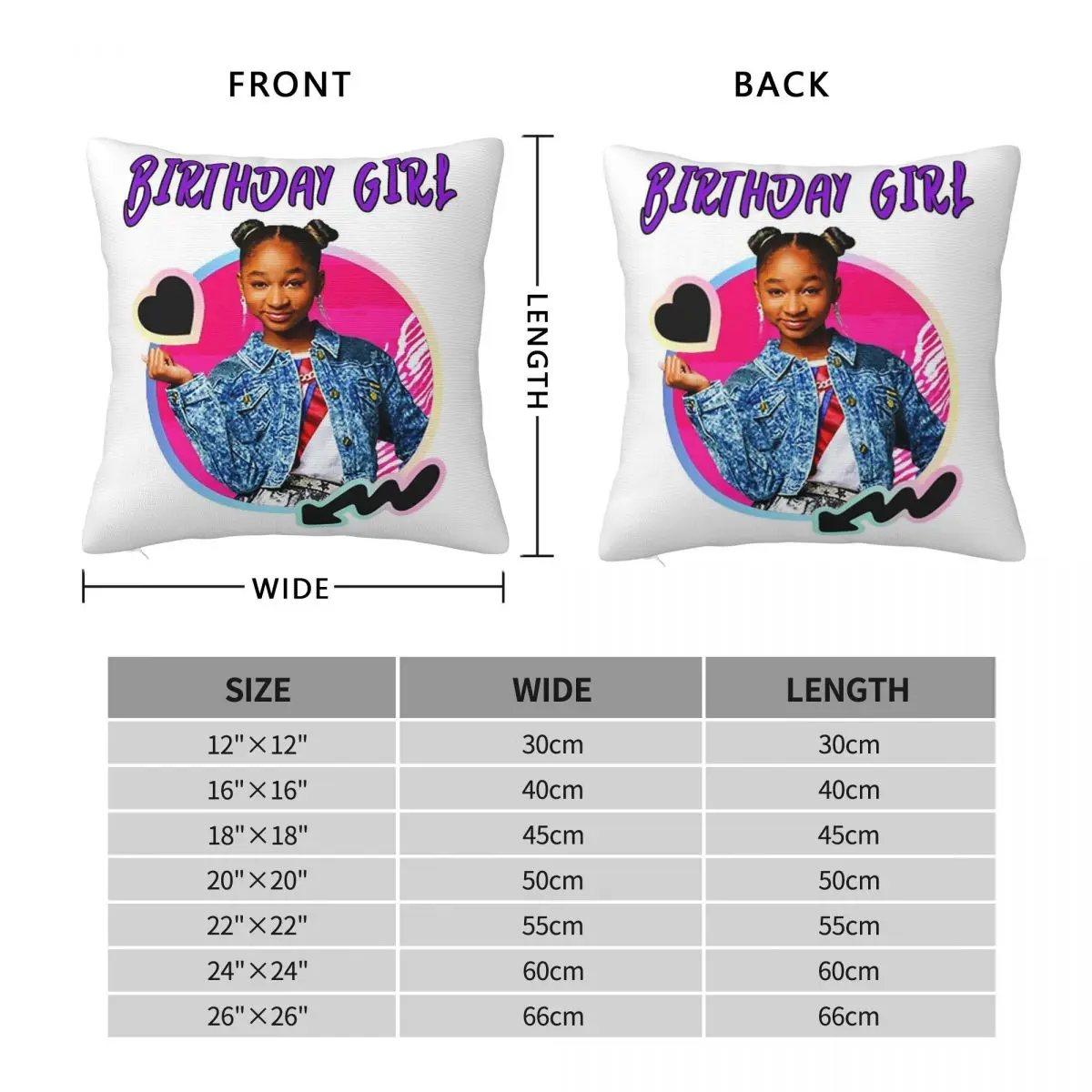 That Girl Lay Lay Alaya High Pillowcase Polyester Linen Velvet Pattern Zip Decor Throw Pillow Case Bed