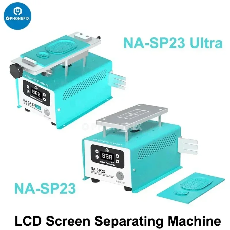 

NA-SP23 Ultra LCD Screen Separator OCA Glue Removing Machine Phone 7 Inches Flat Curved Screen Separating Built in Vacuum Pump