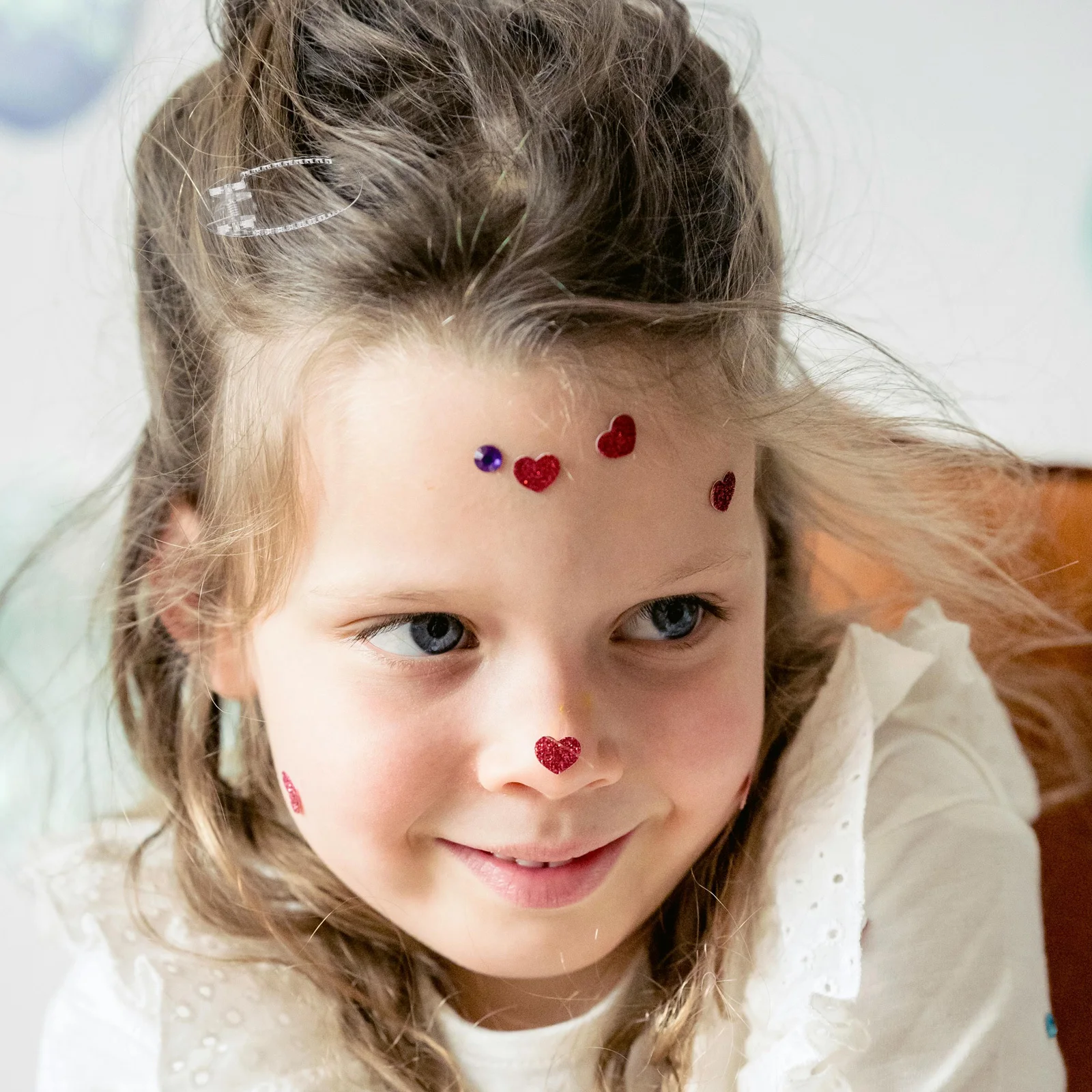 20 قطعة من دبابيس الشعر البيضاوية الشفافة مقاس 4 سم لمشبك الشعر المسطح الفرنسي