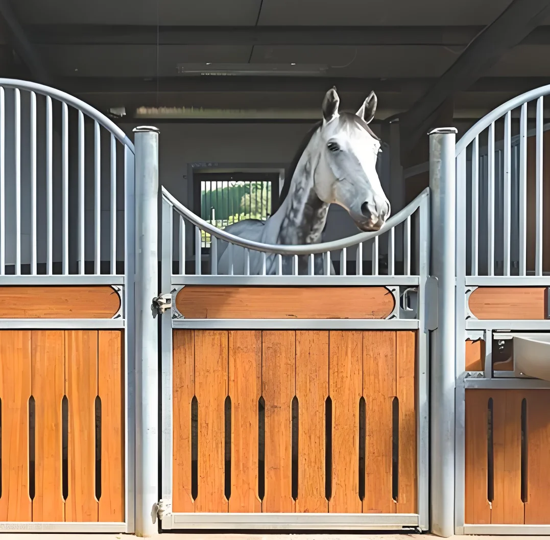 One of the hottest indoor custom horse houses Known for its sturdiness Warranty 1-3 years horse stable china