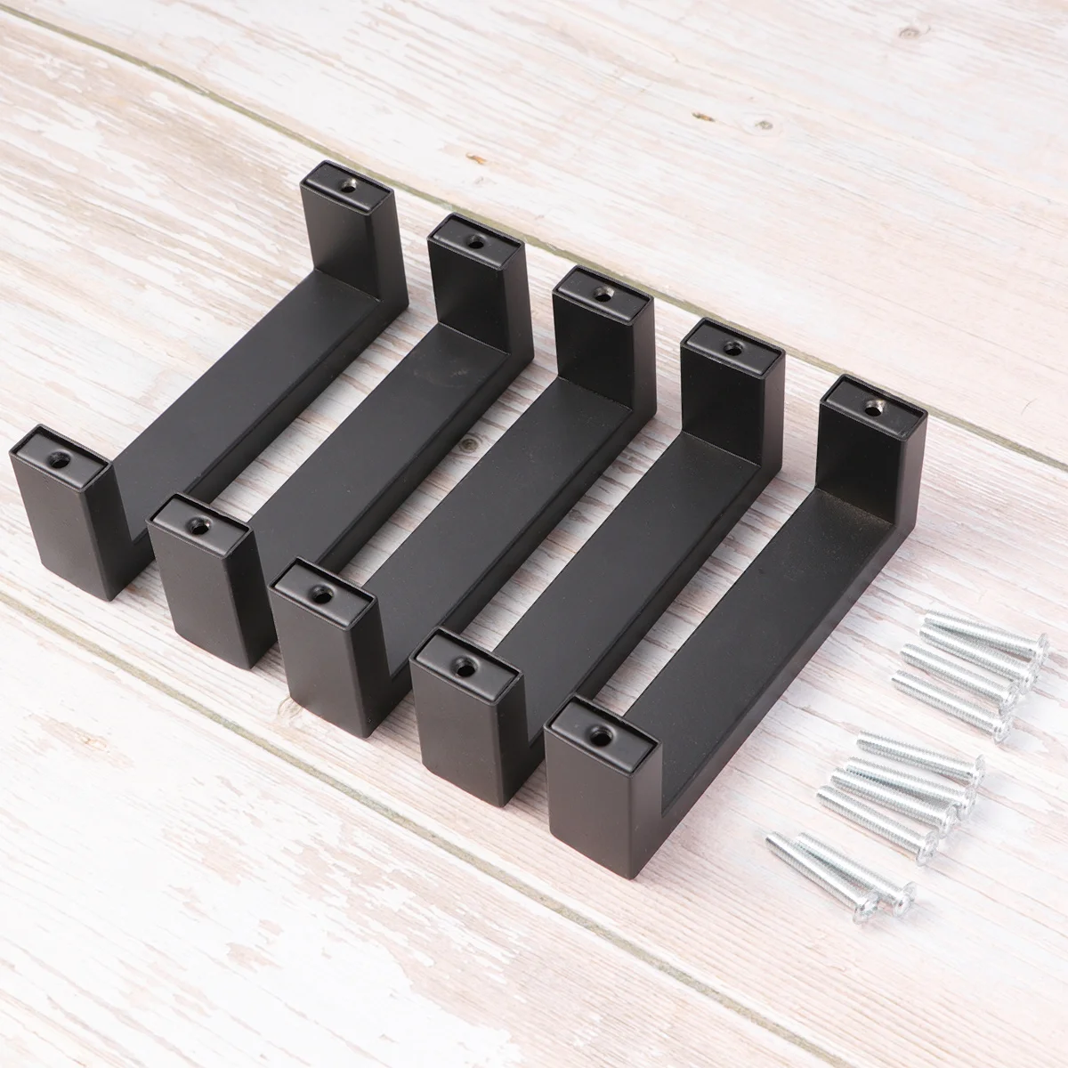 

5Pcs Contemporary Flavor Cabinet Handles Drawer Pulls Simple Knob Design for Kitchen Home 96mm Cabinet Handle for Home