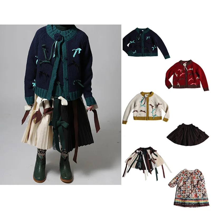 

Распродажа, осень-зима 2024, джинсовая юбка с вышивкой для девочек, джинсовая куртка для мальчиков, детские платья для девочек, штаны для мальчиков, ковбойский комплект вишневого цвета