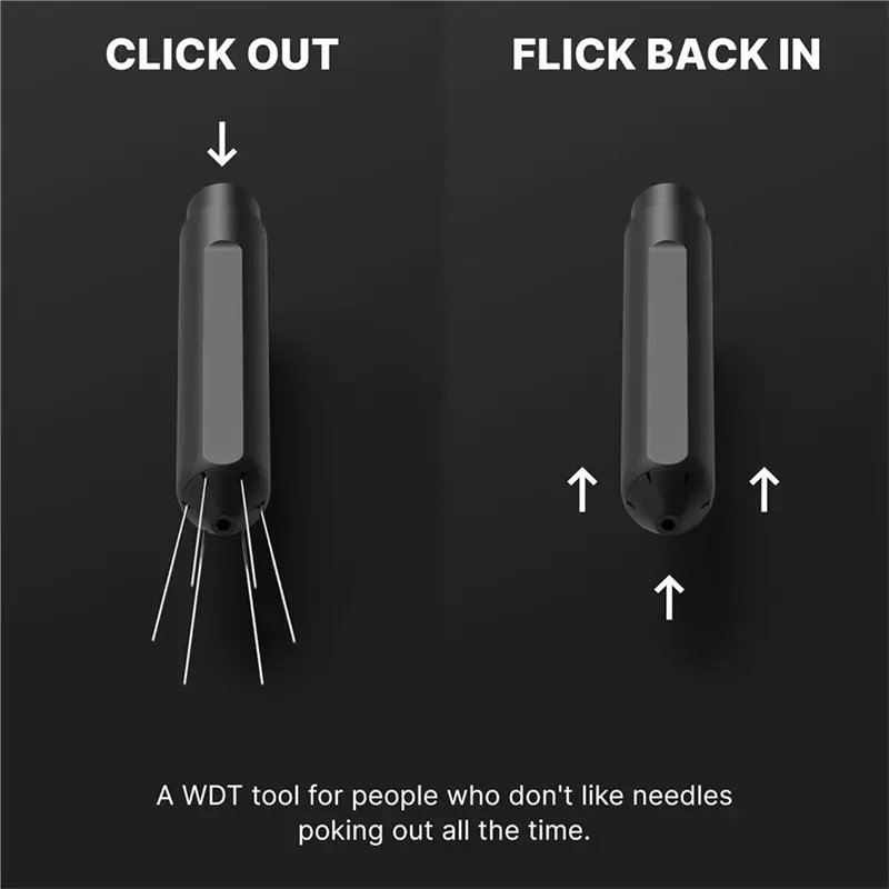 A84G-Retractable Needle Stirrer For Espresso Distribution Tool- For Barista-Grade Brewing Machine Parts& Accessories