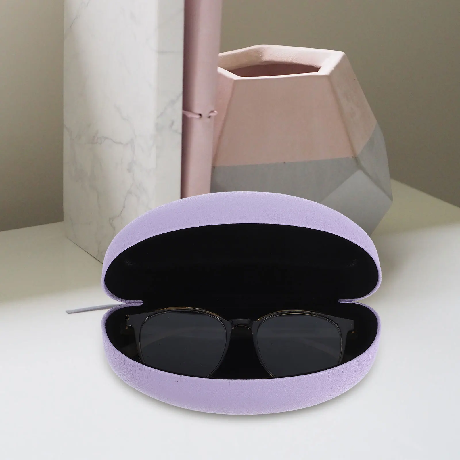 

3Pcs Hard Shell Sunglasses Case Travel-Ready Eyeglass Storage Fit Modern Design for Men and Women on The Go