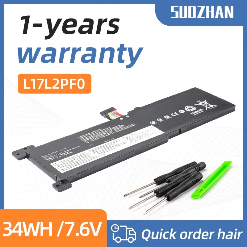 L17M2PF0 L17L2PF0 L17M2PF1 L17M2PF2 Laptop Battery For Lenovo IdeaPad 330 330G 15ARR 81D2005CUS 7.5V 4610mAh