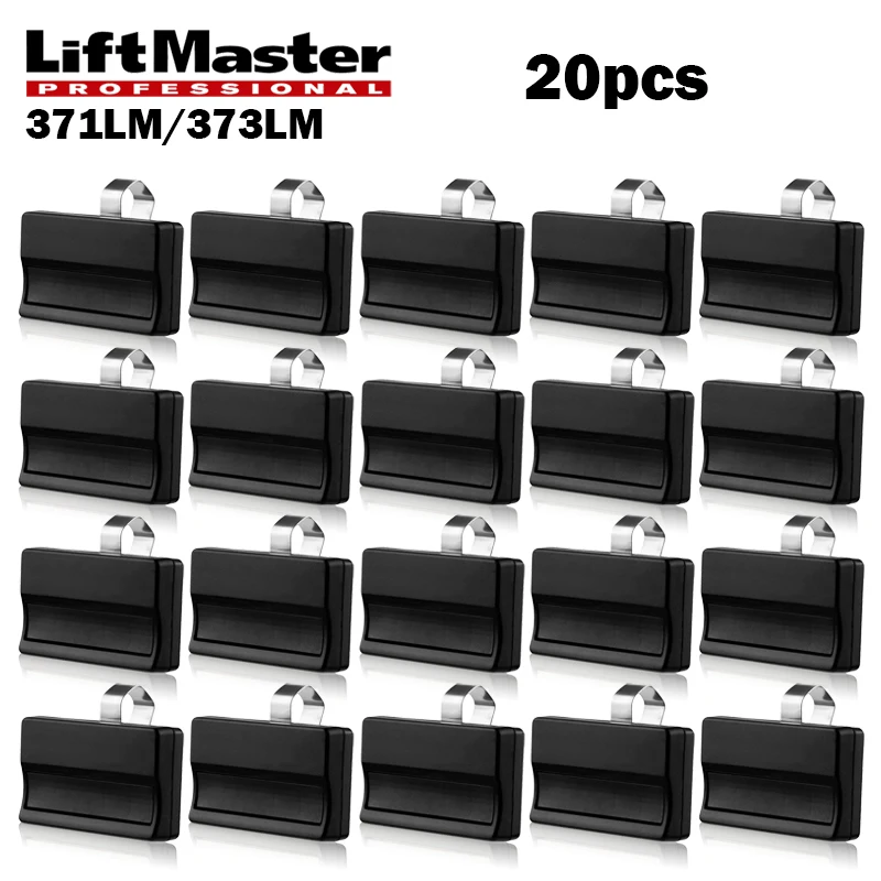 

20pcs LiftMaster 371LM 373LM 315MHz Electric Gate Remote Control Compatible With LiftMaster 315MHz Purple Learn Buttons Opener