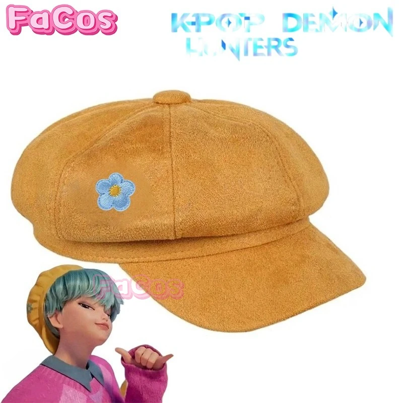 Парик для косплея Baby Saja, аниме KPop, охотники на демонов, Saja Boys HUNTRX, зеленая шляпа с короткими волосами, шапка из волокна волос + шапочка для парика, Хэллоуин для мужчин