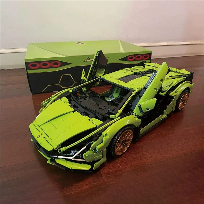 สินค้าใหม่ขนาดใหญ่ 3696pcs Lamborghini World ที่มีชื่อเสียงรถ supercar รุ่น Building Block ของเล่นเด็กผู้ใหญ่เด็ก gift42115