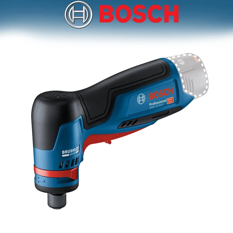 BOSCH GWG 12V-50 S Professional 12V System Rotary Grinder Compact Cordless Brushless 5 Speed Modes Power Tool