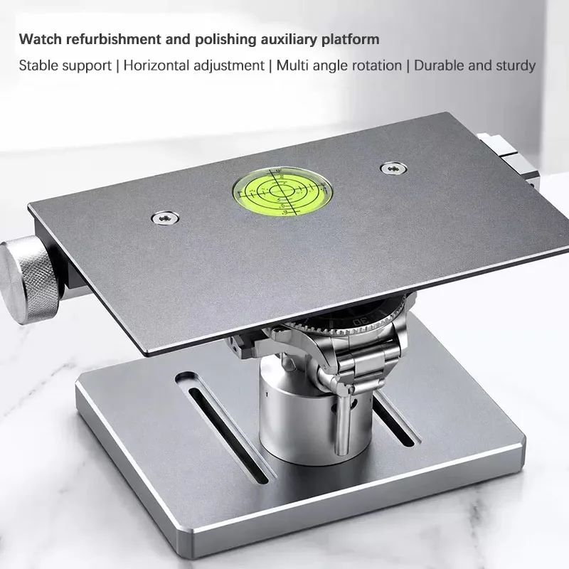 Multifunctional Watch Maintenance Fixture Fixed Angle Polishing Platform For Watch‑case Refurbishment And Brushed Processing