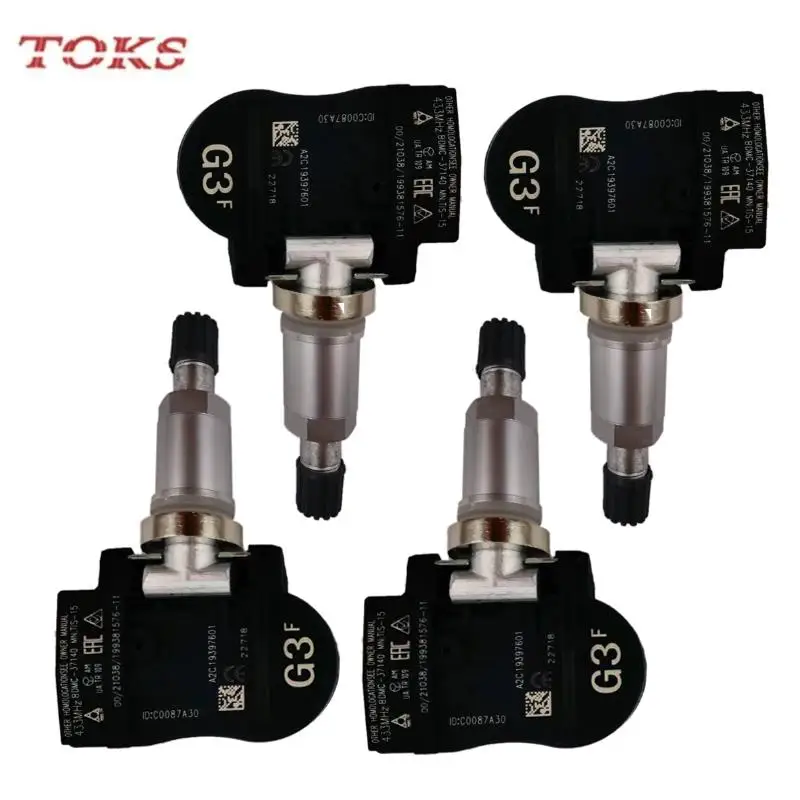 4PCS Tire Pressure Monitor Sensor 433MHz BDMC37140 BDMC-37140 For Mazda 2 3 5 6 CX-5 CX5 CX-6 CX6 CX-9 CX9 MX-5 Artz GS1D37140