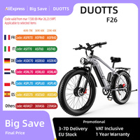 DUOTTS F26 Electric Bike 750W*2 Dual Motors 48V20AH Battery Adult City Electric Bike 26 Inch Mountain Electric Bike