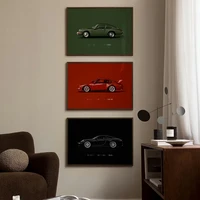 Motivational Text Quotes Car Art Retro Prints and Posters Decorative Painting on Canvas Wall Pictures Living Room Decoration 2