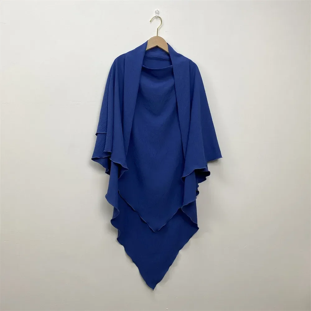 ワンピースアミラロングヒマールカフタンイスラム教徒の女性の祈りの衣服オーバーヘッドヒジャーブイスラムトルコブルカアバヤイードラマダン服