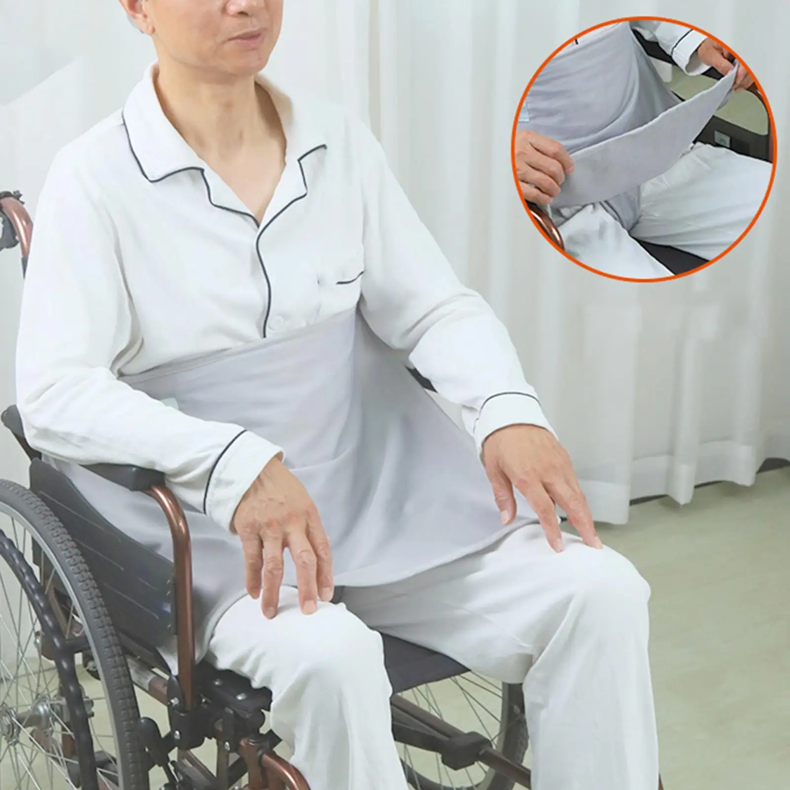 

Wheelchairs Seat Belt, Comfortable, Wheelchairs Accessories, Easy to Install Premium, Wheelchairs Safety Harness Restraint Belt