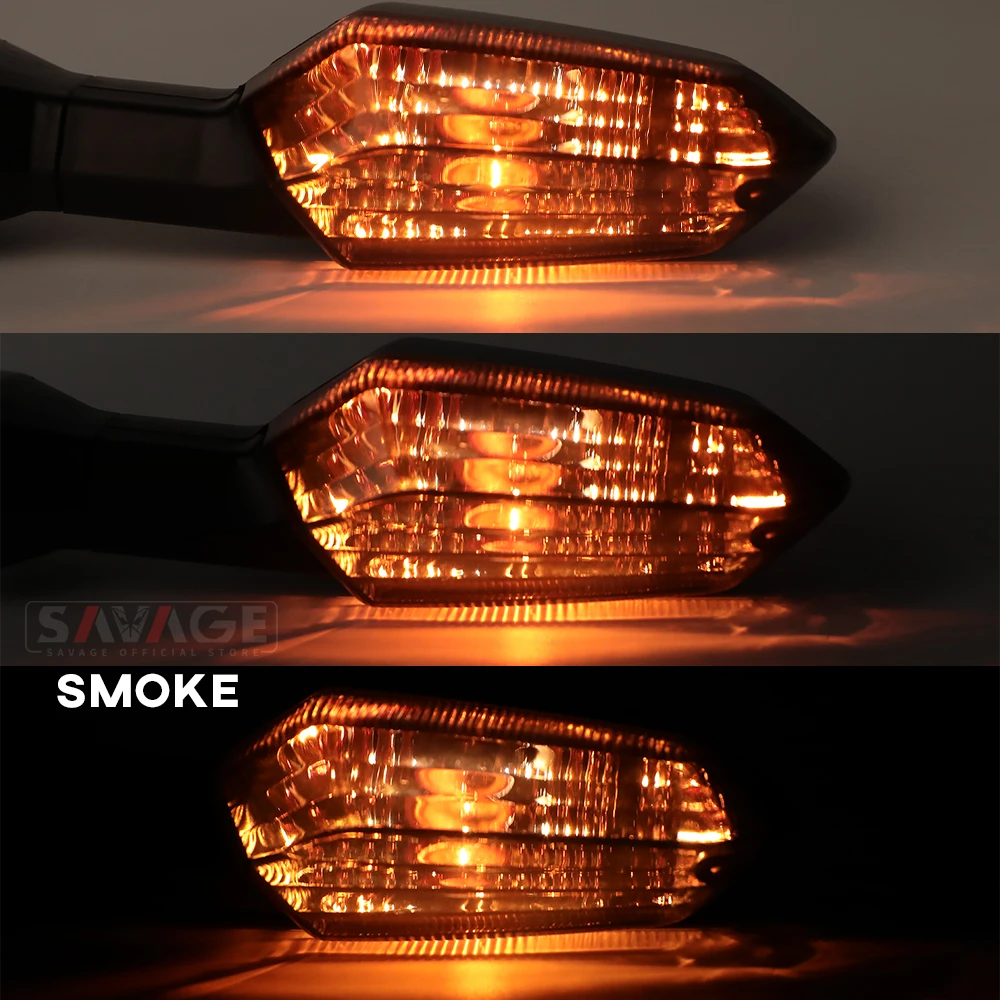 Turn Signal Indicator Light For KAWASAKI NINJA 300 400 Versys 650 1000 Z1000SX Z800 ER6N ER6F ZX6R Motorcycle Rear Front Flasher