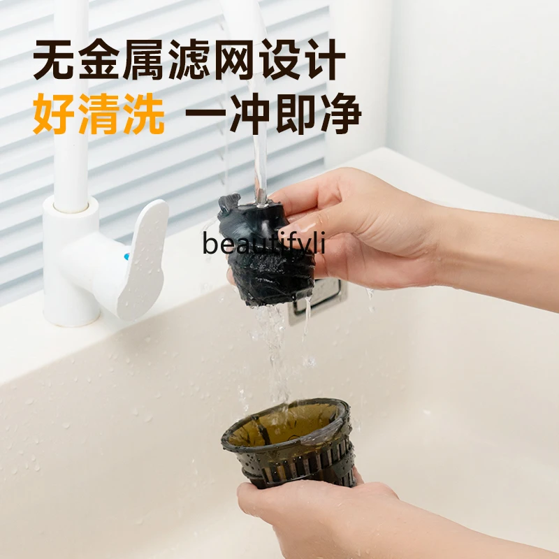 Original juice machine Large diameter low speed press Household juicer Automatic fruit and vegetable multi-functional juicer