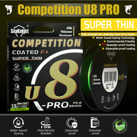 SeaKnight Brand Competition U8 Pro 8 Strands Braid Fishing Line 150M SUPER THIN 15-45LB Coated F+ Seawater Proof anti-UV Coating