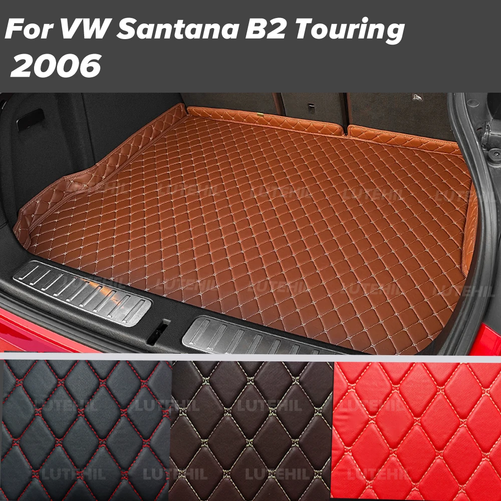 

Для Volkswagen VW Santana B2 Touring 2006, коврик для багажника автомобиля, багажник, защитная накладка, аксессуары для интерьера