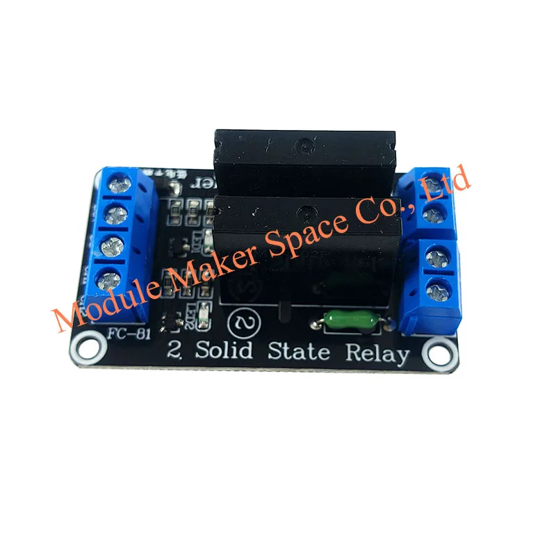 Low Level 5V 1 2 4 8 Channel SSR G3MB-202P Solid State Relay Module 240V 2A Output with Resistive Fuse Diy Kit For ARDUINO