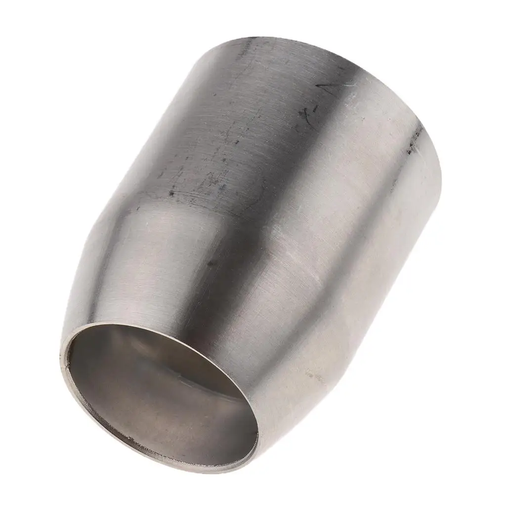 2,0 bis 1,5 Zoll / 51 mm bis 38 mm Motorrad-Auspuffrohr-Adapter, Reduzierstück, Verbindungshülse für Suzuki-Auspuff-Reduzierrohr