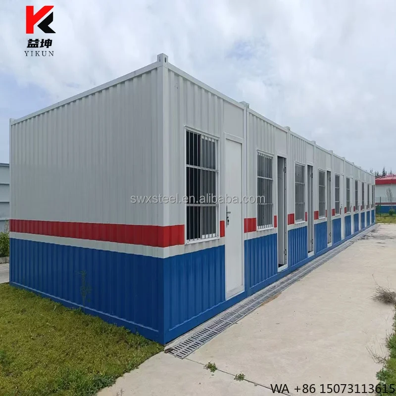 Sale X-Z Type Folding House Movable House 20ft Container Integrated Bathroom