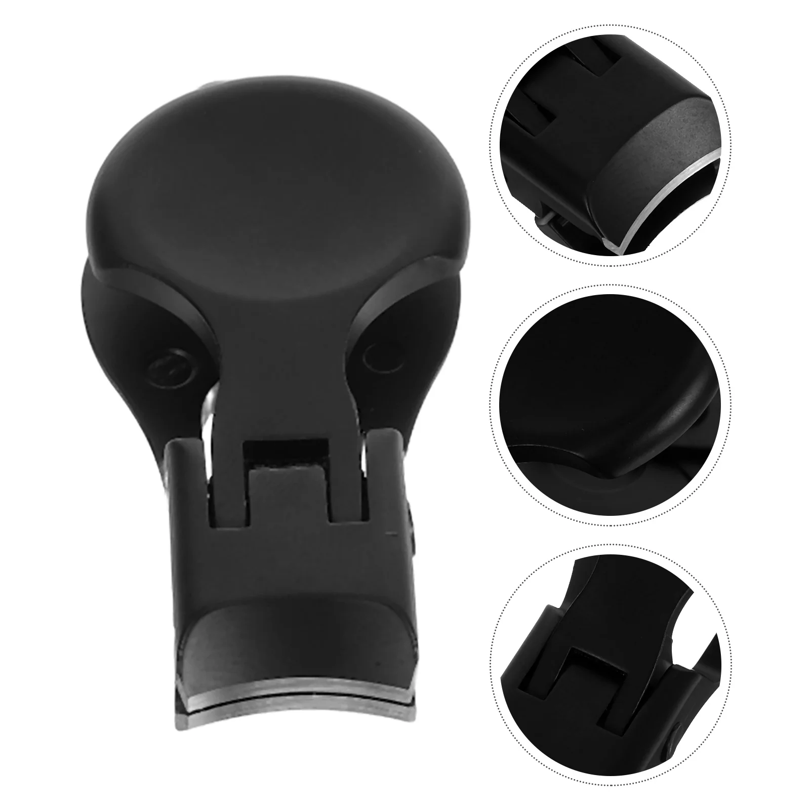 

Mini Stainless Steel Nail Clippers Compact Wide Jaw Flat Edge Toenail Fingernail Trimmer Splash Proof Portable Travel Home