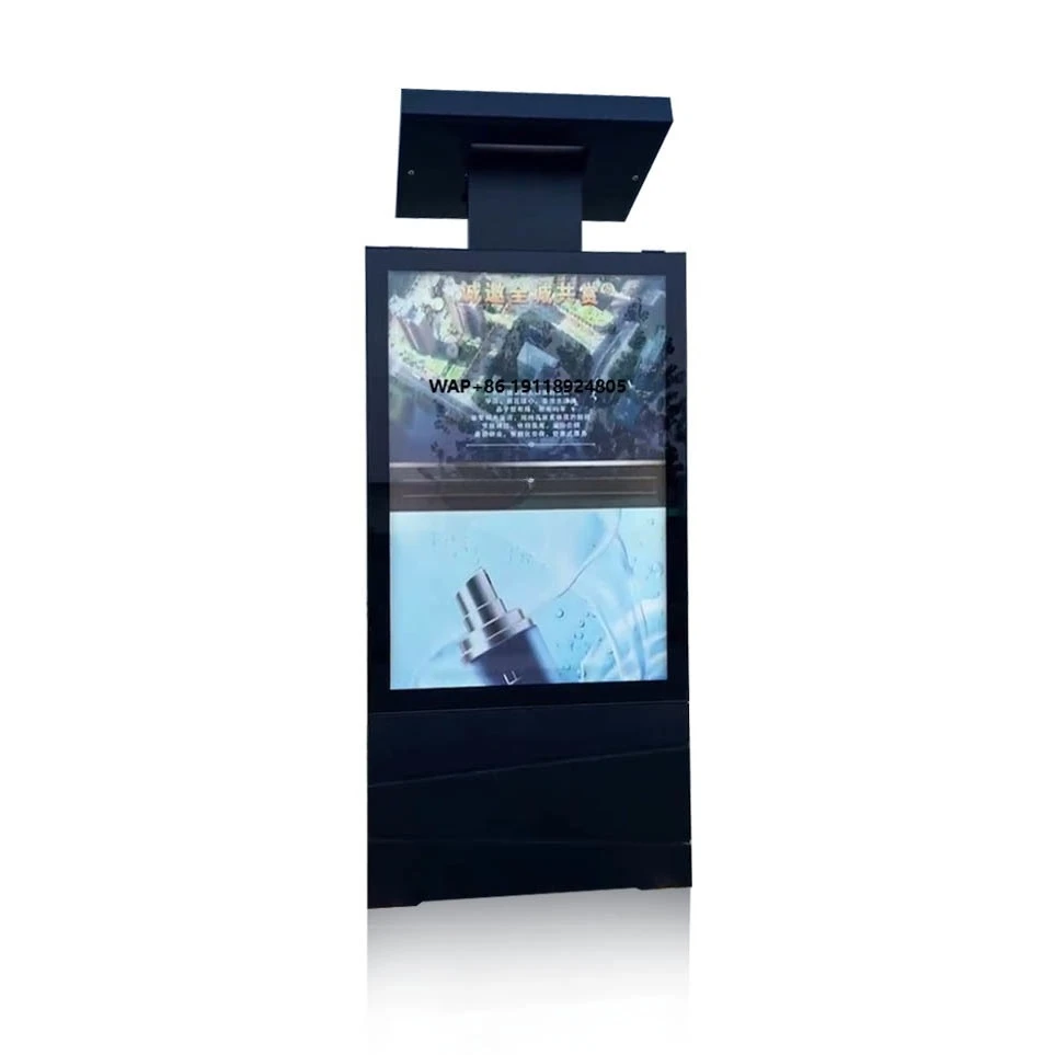 

Factory Price Solar Light Box Battery Powered Outdoor Scrolling Poster Board Light Box with LED