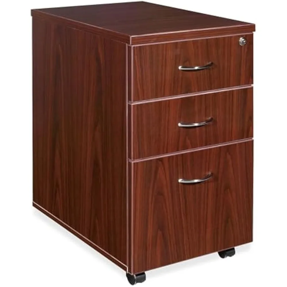 

Mobile Pedestal, Box/Box/File, 16 by 22 by 28-1/4-Inch, Mahogany