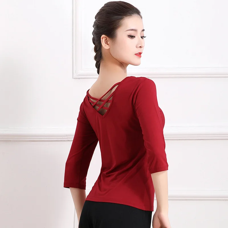 بدلة رقص صينية جديدة للرقص اللاتيني بدلة اختبار فن الرقص الكلاسيكي للسيدات البالغات