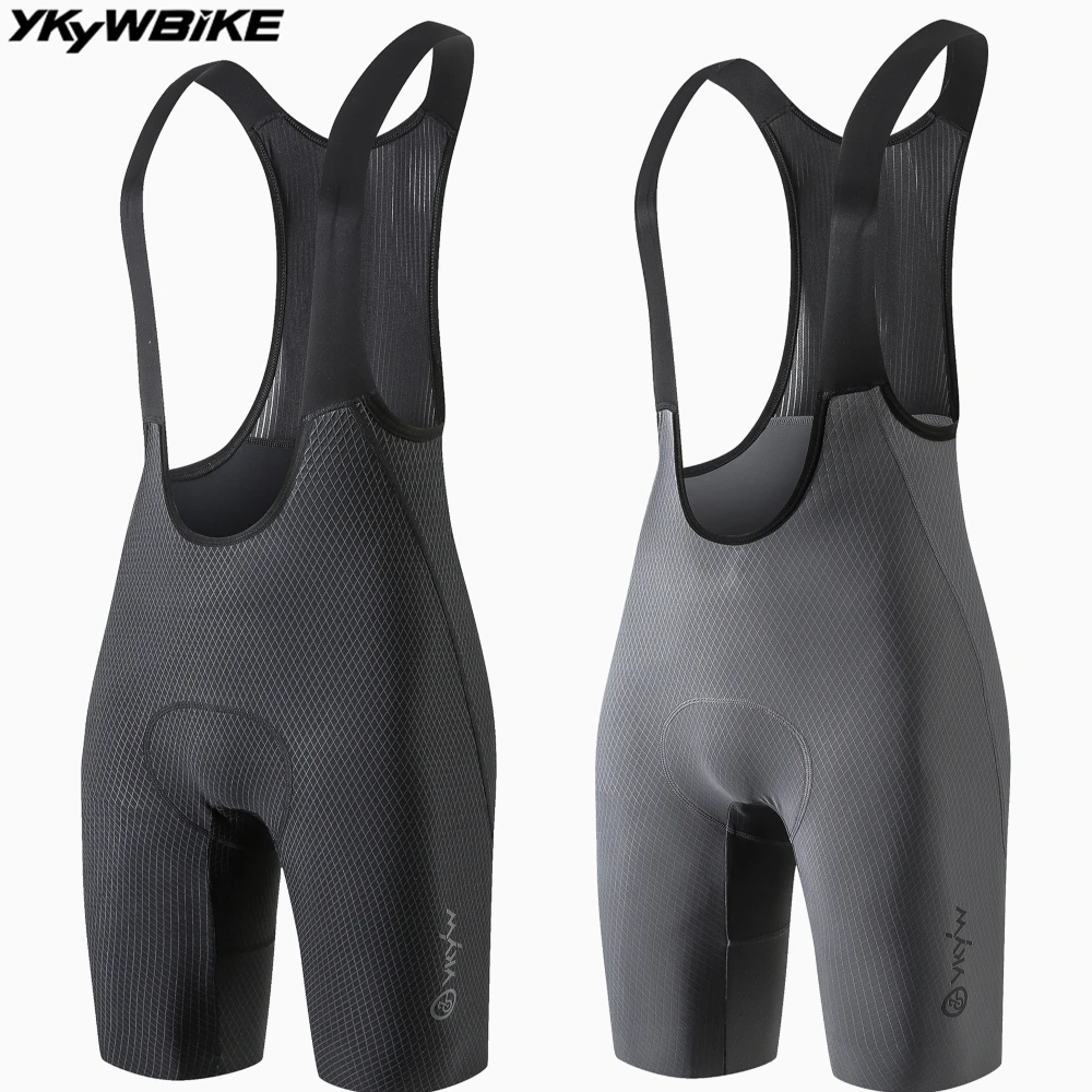AliExpress YKYWBIKE 2025 Cycling Bib Shorts Summer Men Seamless Bicycle Bibs Short Pants 7 Hours Riding Road Bike Bib Shorts Japan Padding