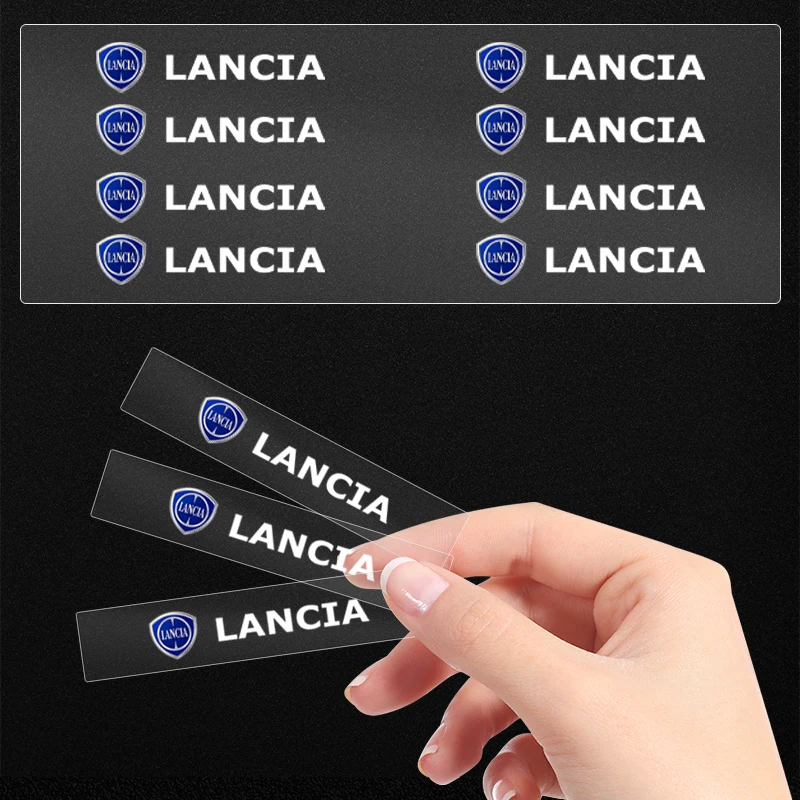 Car Interior Sticker Central control Decals Emblem Badge Car Styling For Lancia Ypsilon Lybra Phedra Thesis Renault Megane