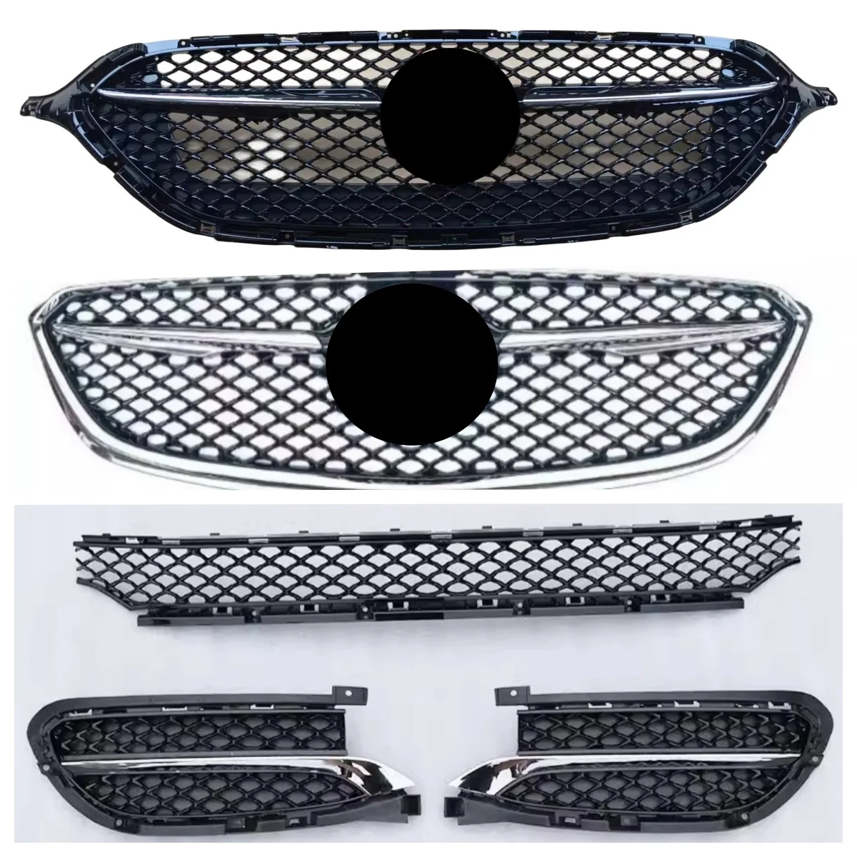 Car Grill for Buick LaCrosse 2016-2022 modified Grille Grill Mask Front bumper net Car Accessories