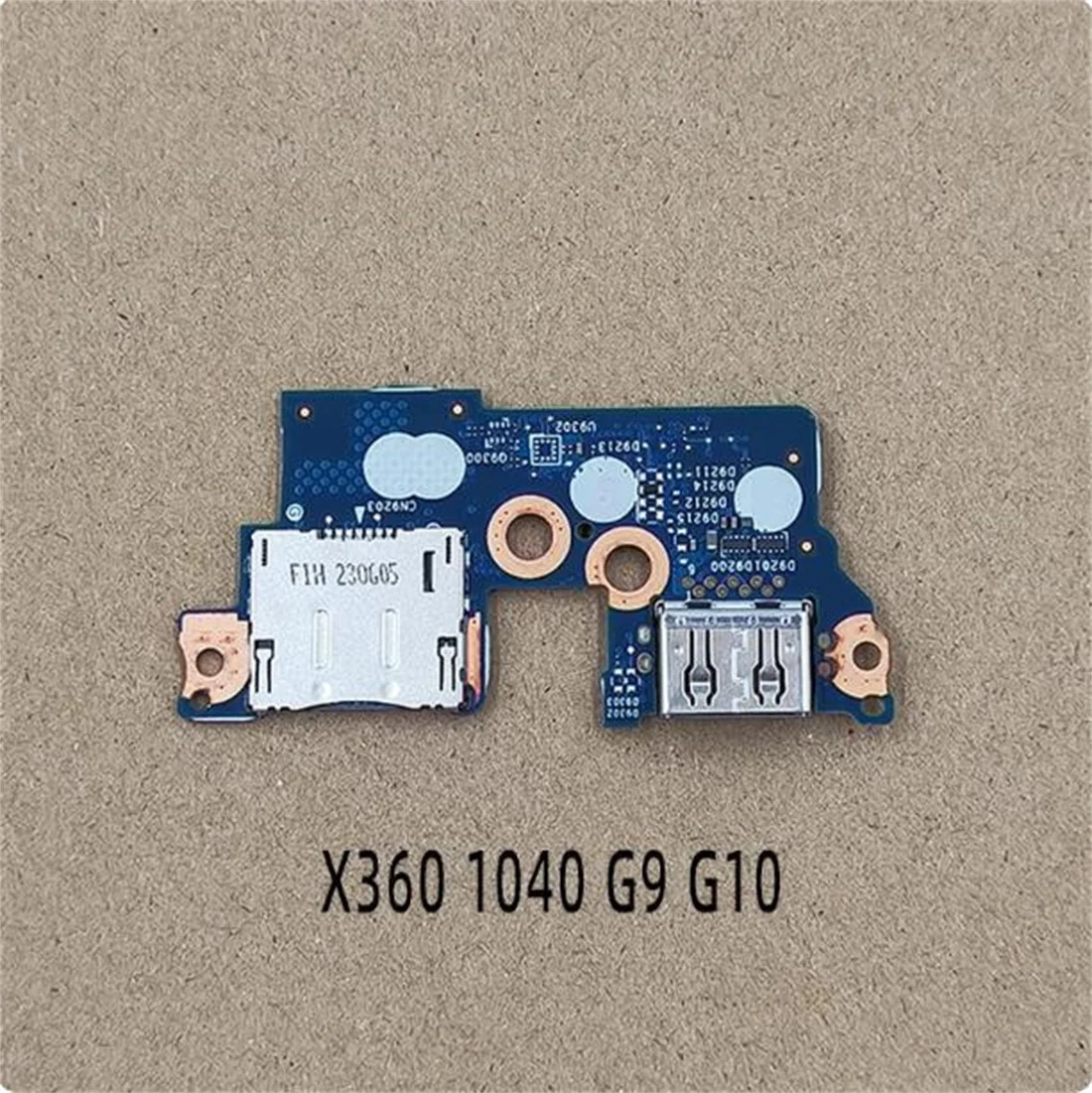 FOR HP X360 1040 G9 G10 SD card reader small board USB board 6050A3518801