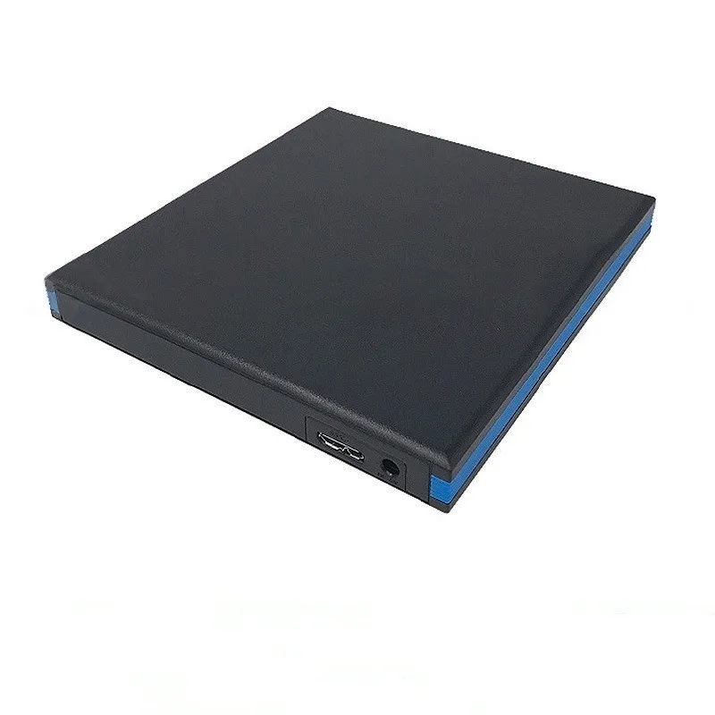 New--Portable Tray-Loading USB 3.0 DVD Drive-External CD/DVD Burner For Laptops And Desktops In Black/White